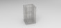 Gabion bloembak groot H100 x B60cm - 10 cm diep