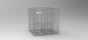 Gabion bloembak klein H60 x B60cm - 10 cm diep
