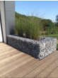 Gabion schanskorf plantenbak 100 x 100 x 60 cm