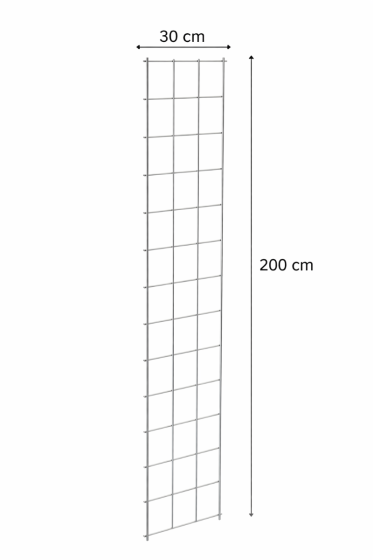 Klimrek planten 30x200 cm