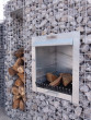 Gabion Tuinhaard Amsterdam met opbergruimte