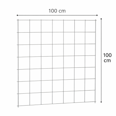Klimrek planten 100x100 cm