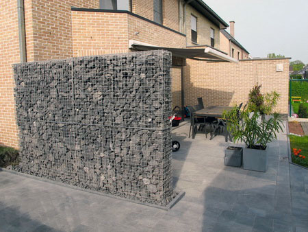 Schanskorven als - Gabion Schanskorven